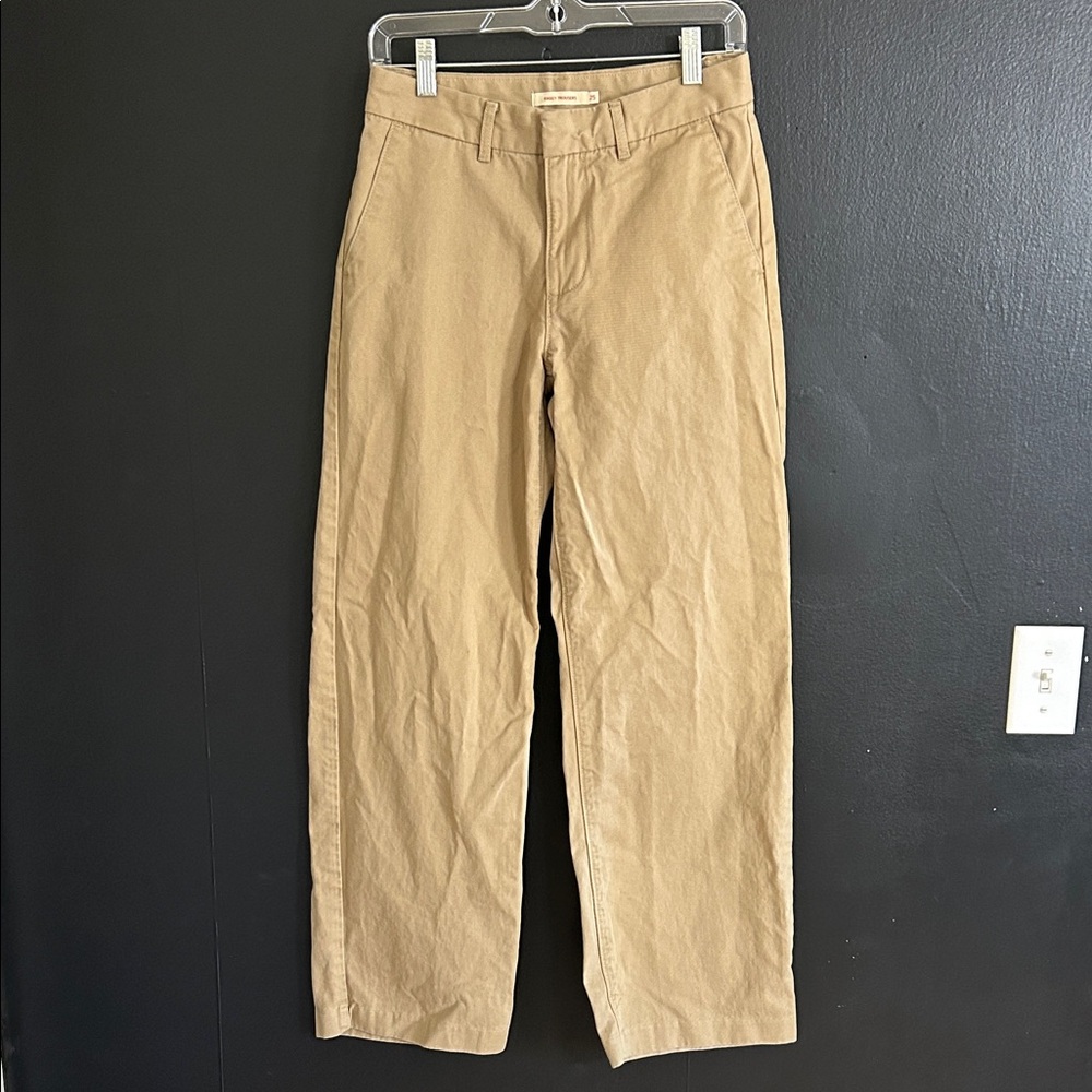 Levi's Women's Khaki Baggy Trousers Size 25